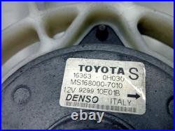 167110d090 Ventilateur / 799083 Pour Toyota Avensis Berlina T 22 1.8 Sol 4-pt