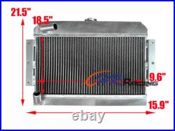 1968-1975 1969 Radiator For Mgb Gt/roadster Top-fill Aluminum Alloy Radiator
