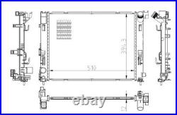214105fa0a Radiateur D´eau / 550038 / 1499553 Pour Renault Clio V