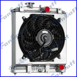 2 Rangées Radiateur Shroud Fan Pour 92-00 Honda Civic CX DX EX/EX-R GX/HX 1.8L 2 Rangées Radiateur Shroud Fan Pour 92-00 Honda Civic CX DX EX/EX-R GX/HX 1.8L