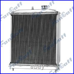 2 Rangées Radiateur Shroud Fan Pour 92-00 Honda Civic CX DX EX/EX-R GX/HX 1.8L