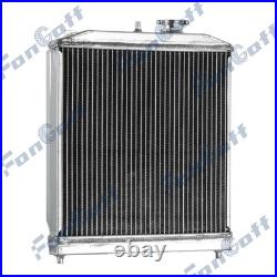 2 Rangées Radiateur Shroud Fan Pour 92-00 Honda Civic CX DX EX/EX-R GX/HX 1.8L