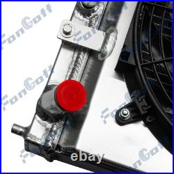 2 Rangées Radiateur Shroud Fan Pour 92-00 Honda Civic CX DX EX/EX-R GX/HX 1.8L