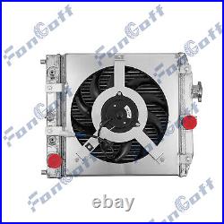 2-Rangées Radiateur Shroud Fan Pour 92-00 Honda Civic CX EK/EG DX/EX EX-R GX AT 2-Rangées Radiateur Shroud Fan Pour 92-00 Honda Civic CX EK/EG DX/EX EX-R GX AT