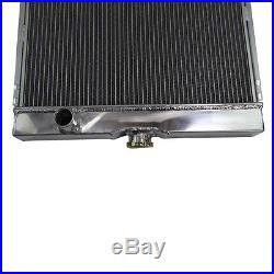 3ROW Radiateur en aluminium pour Mustang 1967-1969 / Fairlane 1963-1969