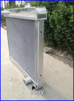 3Row Aluminum Radiator + Fan For 1963 1964 1965 1966 Chevy C 10 C10 Pickup Truck