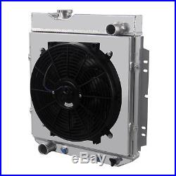 3Row Course Radiateur+Housse+Ventilateur pour Ford Mustang 1965 1966 / Falcon 3Row Course Radiateur+Housse+Ventilateur pour Ford Mustang 1965 1966 / Falcon