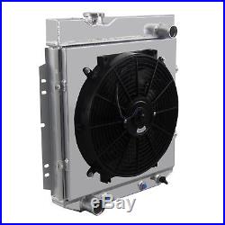 3Row Course Radiateur+Housse+Ventilateur pour Ford Mustang 1965 1966 / Falcon 3Row Course Radiateur+Housse+Ventilateur pour Ford Mustang 1965 1966 / Falcon
