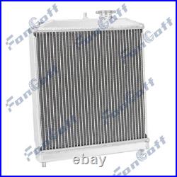 3Row Radiateur Ventilateur Pour 92-01 Honda Civic EG EK Del Sol Integra 1.6L NOU