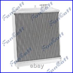 3Row Radiateur Ventilateur Pour 92-01 Honda Civic EG EK Del Sol Integra 1.6L NOU