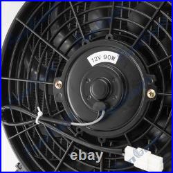 3Row Radiateur Ventilateur Pour 92-01 Honda Civic EG EK Del Sol Integra 1.6L NOU