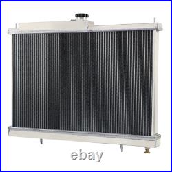 3 Rangées Aluminium Radiateur Pour 93-98 Nissan Skyline R33 GTR GTS GTST R34 FR 3 Rangées Aluminium Radiateur Pour 93-98 Nissan Skyline R33 GTR GTS GTST R34 FR
