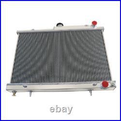 3 Rangées Aluminium Radiateur Pour 93-98 Nissan Skyline R33 GTR GTS GTST R34 FR 3 Rangées Aluminium Radiateur Pour 93-98 Nissan Skyline R33 GTR GTS GTST R34 FR