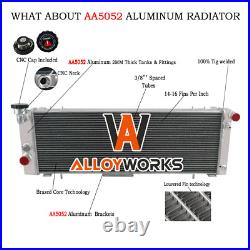 3 Rangées Aluminium Radiateur Pour JEEP CHEROKEE XJ 4.0L 1988-01 AT/MT