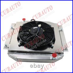 3 Rangées Aluminum Radiateur shroud fan relay Pour Ford Escort 1971-1980 1972 MT