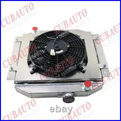 3 Rangées Aluminum Radiateur shroud fan relay Pour Ford Escort 1971-1980 1972 MT