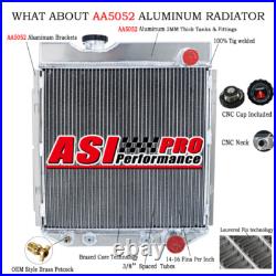 3 Rangées Radiateur Aluminium Pour 64-1966 FORD MUSTANG 260 289 4.3L 4.7 V8 66