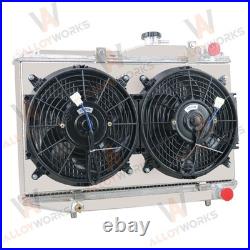 3 Rangées Radiateur Shroud Fan Pour 1984-87 Toyota Corolla AE86 4AGE 1.6L MT