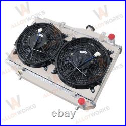 3 Rangées Radiateur Shroud Fan Pour 1984-87 Toyota Corolla AE86 4AGE 1.6L MT 3 Rangées Radiateur Shroud Fan Pour 1984-87 Toyota Corolla AE86 4AGE 1.6L MT