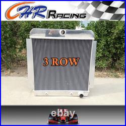 3 Row 52mm Aluminum Radiator For 1955-1959 Chevy Pick Up Truck V8 55 56 57 58 3 Row 52mm Aluminum Radiator For 1955-1959 Chevy Pick Up Truck V8 55 56 57 58
