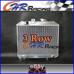 3 Row Aluminum Radiator for 1941-1952 JEEP Willys 41 42 43 44 45 46 47 48 Manual