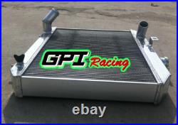 3 Row Aluminum Radiator for JEEP Willys 1941-1952 50 49 48 47 46 45 44 43 Manual