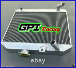 3 Row Aluminum Radiator for JEEP Willys 1941-1952 50 49 48 47 46 45 44 43 Manual