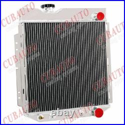 3 Row Radiator + Shroud + Fan + Relay For Ford Mustang 260 289 V8 64-66 AT/MT UK