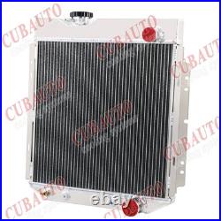 3 Row Radiator + Shroud + Fan + Relay For Ford Mustang 260 289 V8 64-66 AT/MT UK