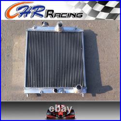 44mm FOR 1992-2000 Honda Civic EK EG D15 D16 28MM PIPE ALUMINUM RADIATOR