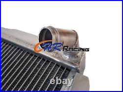 4 ROW Aluminum Radiator for 1955-1962 MG MGA 1500 1600 1622 DE LUXE L4 1.5L 1.6L