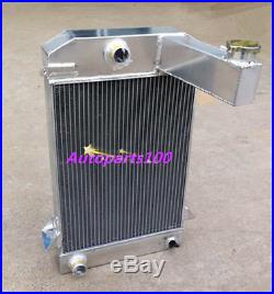 62MM 3 ROW ALUMINUM Radiateur radiator for TRIUMPH TR2/TR3/TR3A/TR3B MT