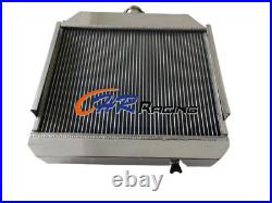 62MM 3 row Aluminum Radiator FIT For Austin Healey 100-4 1953-1956 1954 1955 MT