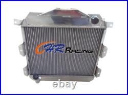 62MM 3 row Aluminum Radiator FIT For Austin Healey 100-4 1953-1956 1954 1955 MT