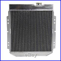 62MM 4ROW Radiateur Aluminium pour Ford Mustang 1964-1966 4.7L 5.0L V8 Auto / 62MM 4ROW Radiateur Aluminium pour Ford Mustang 1964-1966 4.7L 5.0L V8 Auto /