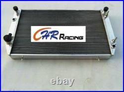 62MM for Jaguar XJS V12 / XJ12 1976-1996 95 94 93 92 91 90 Aluminum Radiator AT