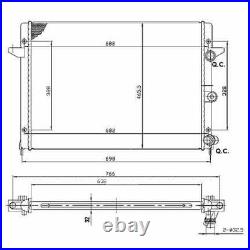 7m3121253a Radiateur D´eau / 53959 / 1332092 Pour Ford Galaxy Vy Ghia