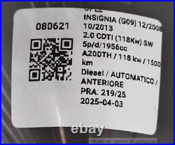 A09011 0281 4 Moteur de ventilation de cabine OPEL INSIGNIA (G09) 1.6 SIDI