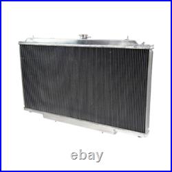 ALU Radiator For+Fan Nissan PATROL GU Y61 TD42 2.8/3.0/4.2L TURBO MT 1997-2010