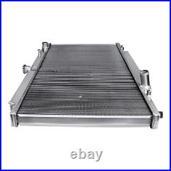 ALU Radiator For+Fan Nissan PATROL GU Y61 TD42 2.8/3.0/4.2L TURBO MT 1997-2010