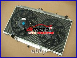 Alu Radiateur +FAN Pour Nissan Patrol Y61 GR 3.0 DTI 2.8 RD28 GU TD 4.2L TD42 AT