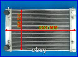 Alu Radiateur Pour VW GOLF JETTA GTI Scirocco Corrado Cabriolet MK2 8V/16V 86-92