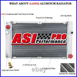 Aluminium Radiateur pour 1985-1991 Porsche 944 2.5L Turbo S2 3.0L 1985 88 1991 Aluminium Radiateur pour 1985-1991 Porsche 944 2.5L Turbo S2 3.0L 1985 88 1991