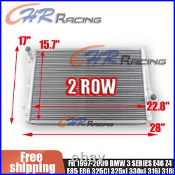 Aluminum Radiator For BMW E46 M3 330D 328 325 323 320 Ci 318i 1999-2006 manual Aluminum Radiator For BMW E46 M3 330D 328 325 323 320 Ci 318i 1999-2006 manual