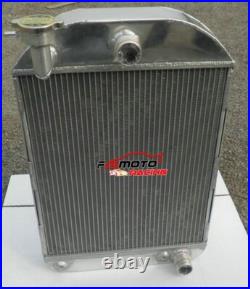Aluminum Radiator+fan FOR FORD MODEL Y MODEL-Y 1932-1937 1933 1934 1935 1936 AT