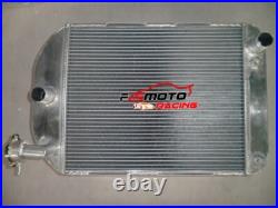 Aluminum Radiator+fan FOR FORD MODEL Y MODEL-Y 1932-1937 1933 1934 1935 1936 AT