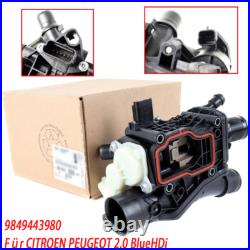 Boitier Thermostat 9849443980 Ford Citroen C5 III Peugeot 3008 5008 2.0 Bluehdi