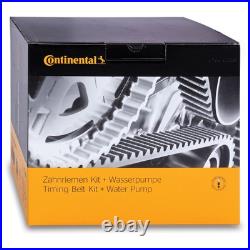 Contitech Kit De Distribution + Pompe Eau Pour Vw Golf 5 1k 2.0 Tdi