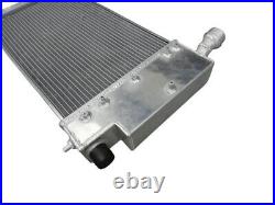 FOR PEUGEOT 106 GTI RALLYE/CITROEN SAXO/VTR 1996-2001 Aluminum Radiator&Dual Fan