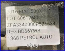 Face avant/ Radiateur/Ventilateur FIAT 500X 2016 51965900 52101766 60617685